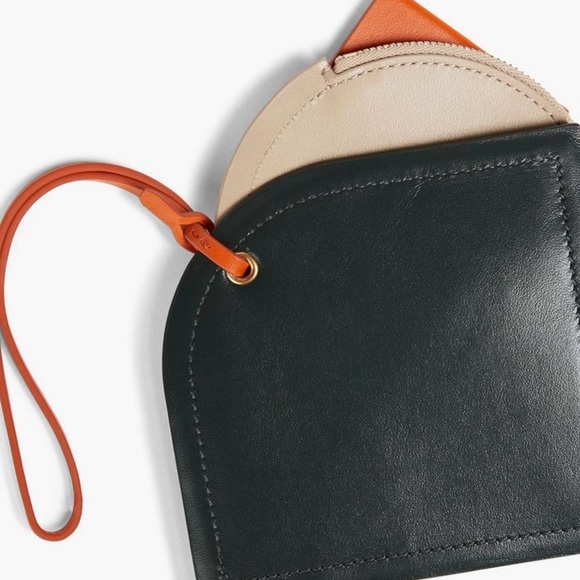 NWT Jacquemus 3 Piece Leather Wallet Le Porte Rond Carre Trio Cardholder Multi - Picture 14 of 16